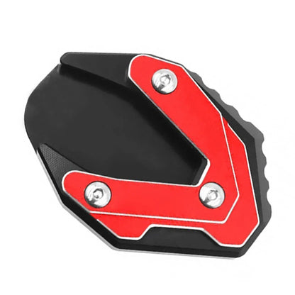 Red Side Stand Enlarge Kickstand Pad for Suzuki GIXXER 250 SF, 150, 125