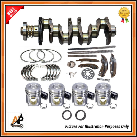 Crankshaft Rebuild Kit with Pistons for BMW X1 X3 X5 2.0 Diesel (2009–2019)