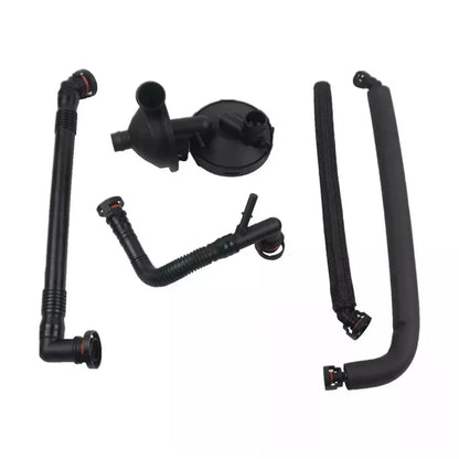 5Pcs PCV Crankcase Vent Valve & Breather Hose for BMW E46 320i 325i X3 Z3 Z4