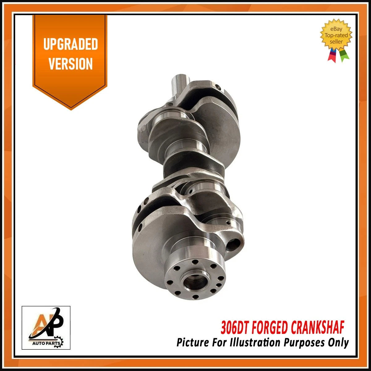 Forged Crankshaft for Jaguar F-Pace XF XJ Diesel TDV6 AJV6D (2013–2020)