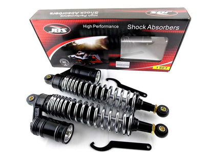 380mm JBS Rear Air Nitrogen Cell Shock Absorbers for Yamaha XT500 (1976-1980)
