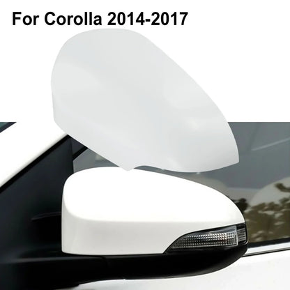 Left Rear View Mirror Cover Cap / White for Toyota Corolla (2014–2018)