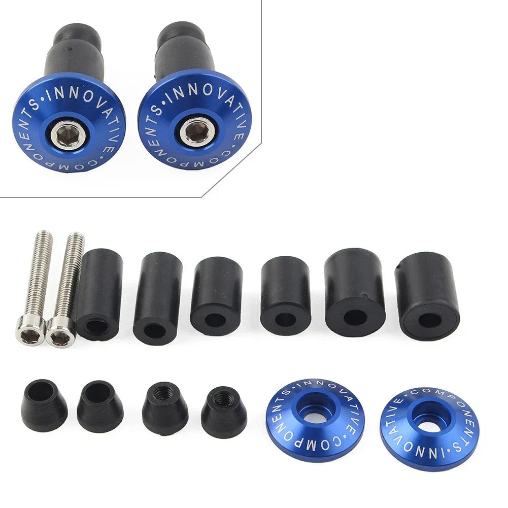 7/8" Handlebar End Weights Grips Cap Plugs for Dirt Bike Motor Blue