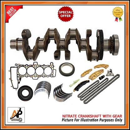 Crankshaft and Engine Rebuild Kit Replacement for Jaguar XF 2.0D (2010–2015)