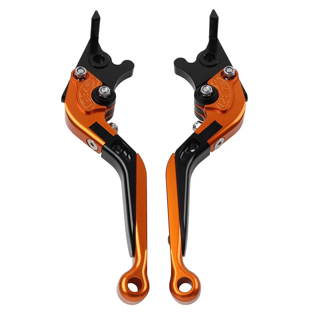 Extendable Brake Clutch Levers  Orange for Honda CBR600RR CBR1000RR (07-22)
