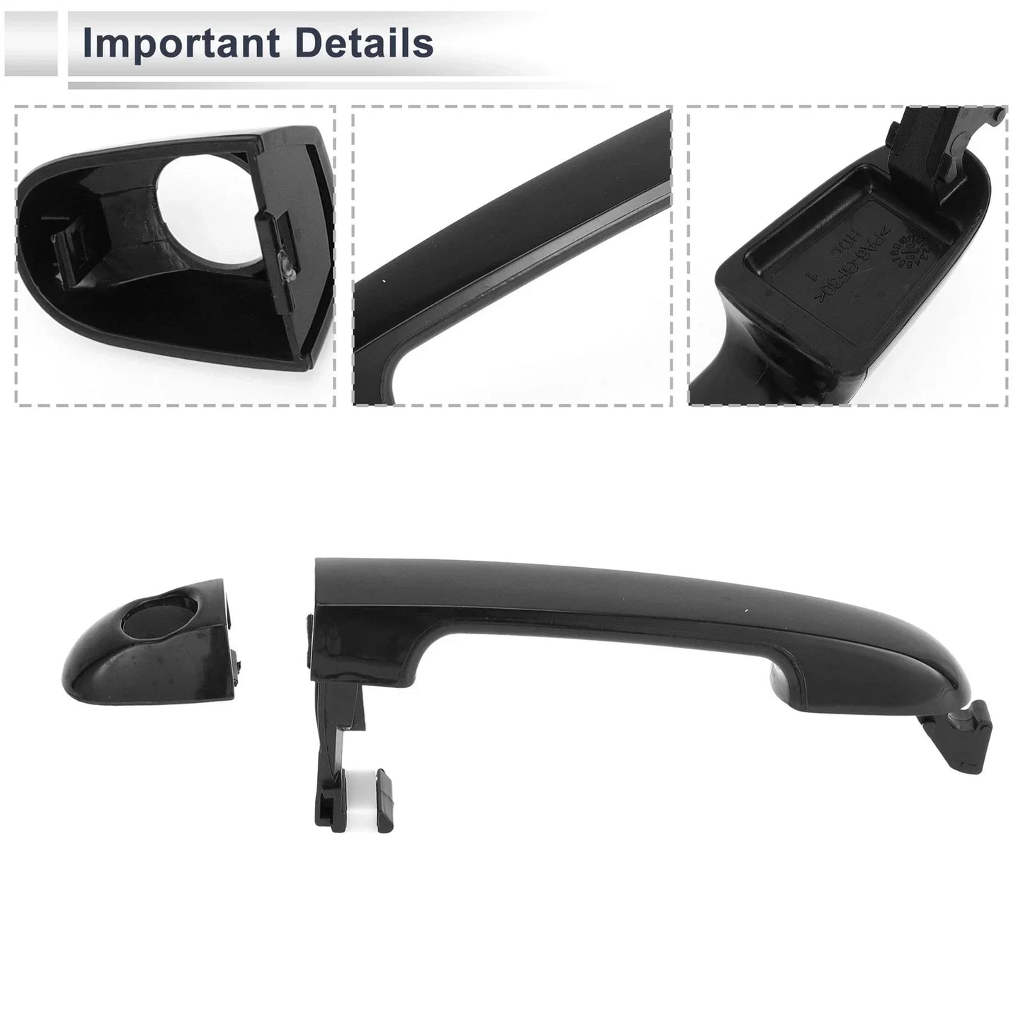 Front Left Car Exterior Door Handle for Hyundai Elantra (2006-2012)
