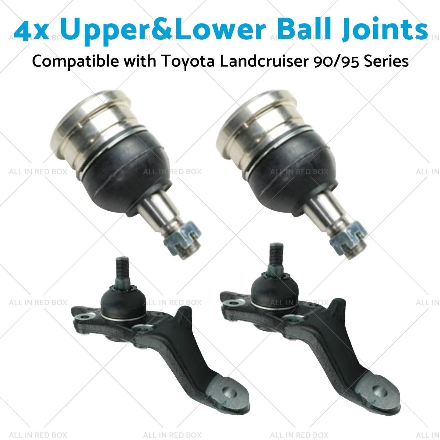 Ball Joints Set for Toyota Landcruiser KZJ95R RZJ95R (1996-2003)