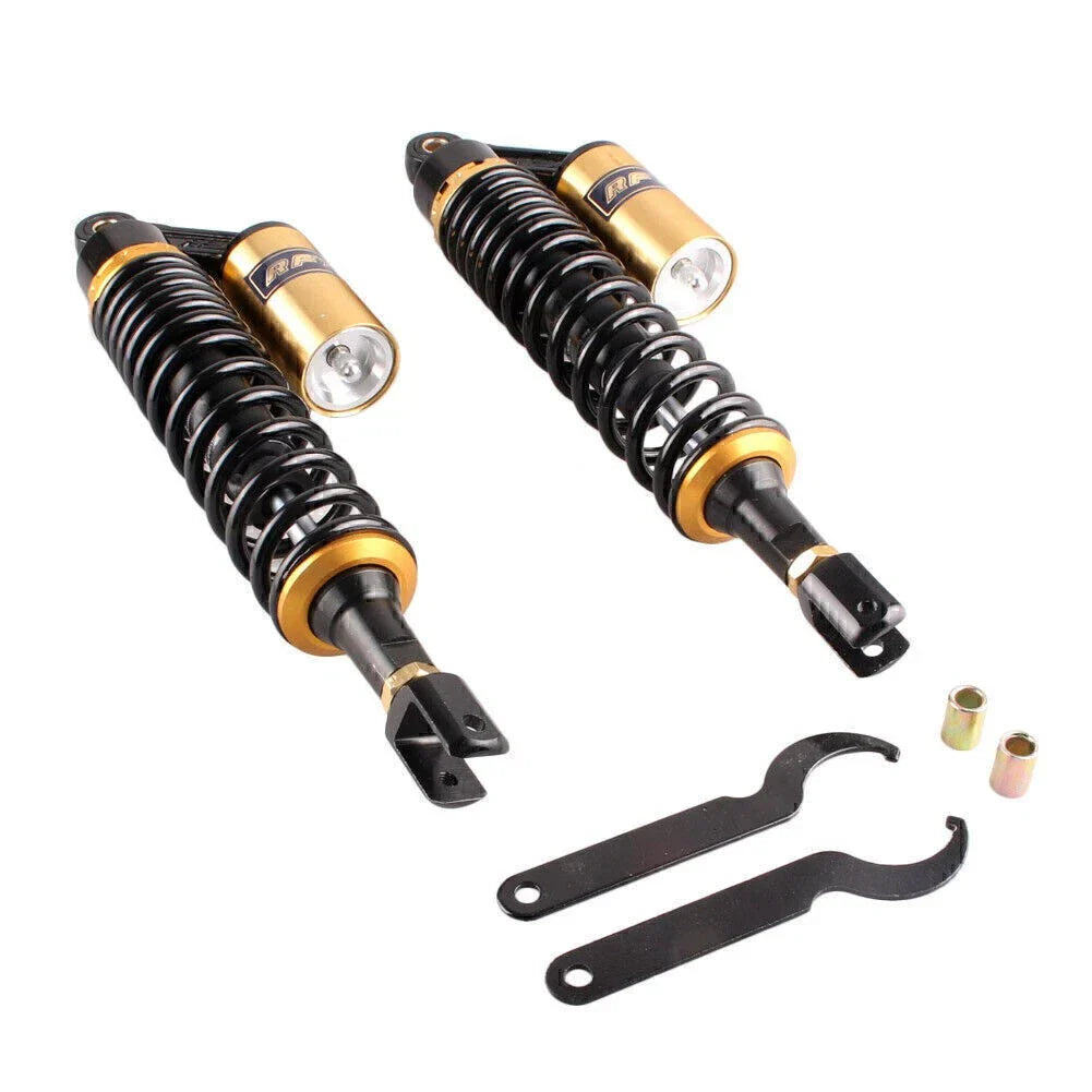 390mm Shock Air Absorbers for Kawasaki Honda Yamaha BMW