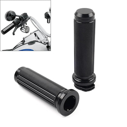 Handlebar Grips for Harley Heritage Softail Dyna Black