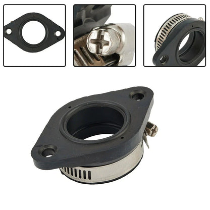 28/30mm Carburetor Manifold Intake Flange Adapter for Carb Manifold-Boot