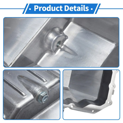 Engine Oil Pan for Dodge Charger 5.7L V8 (2008-2020) - 1 x Aluminum