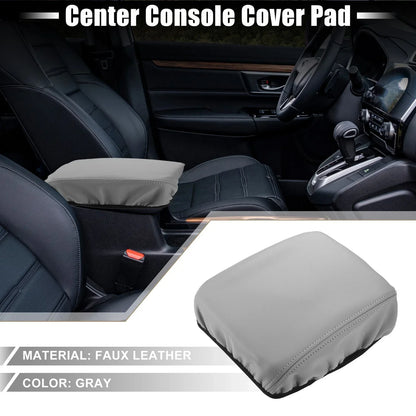 Car Center Console Armrest Cover Trim for Honda CR-V (2017-2022) Gray