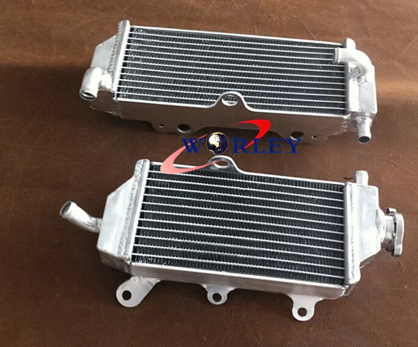 Aluminum Radiator + Black Silicone Hose for YAMAHA WR450F (2012-2015)