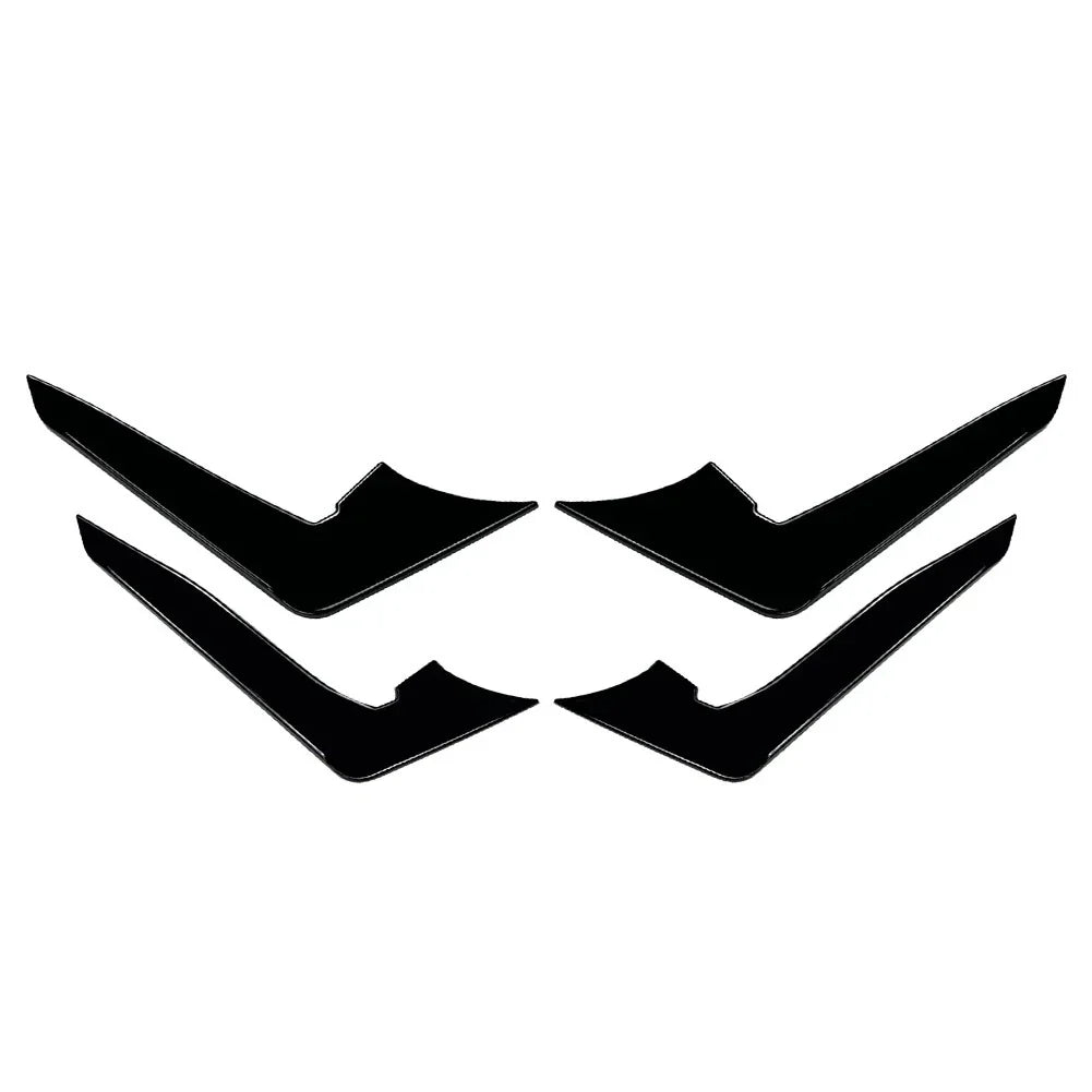 Glossy Black Front Bumper Side Air Vent Trim for Audi A5 S5 (2017-2020)