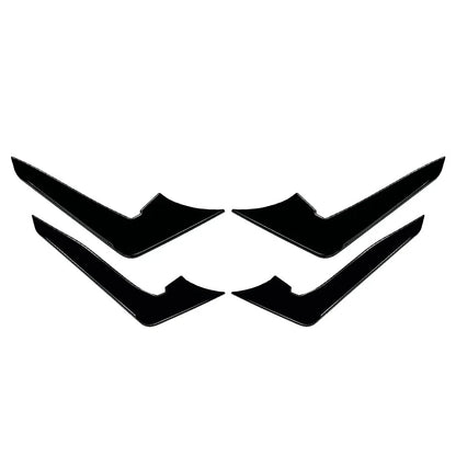 Glossy Black Front Bumper Side Air Vent Trim for Audi A5 S5 (2017-2020)
