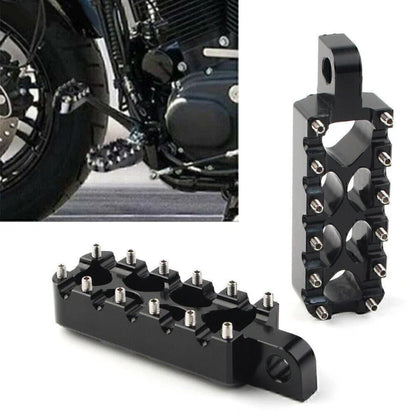 Black Foot Pegs for Harley Dyna Wide Glide FXDWG FXDB FXDL FXDF