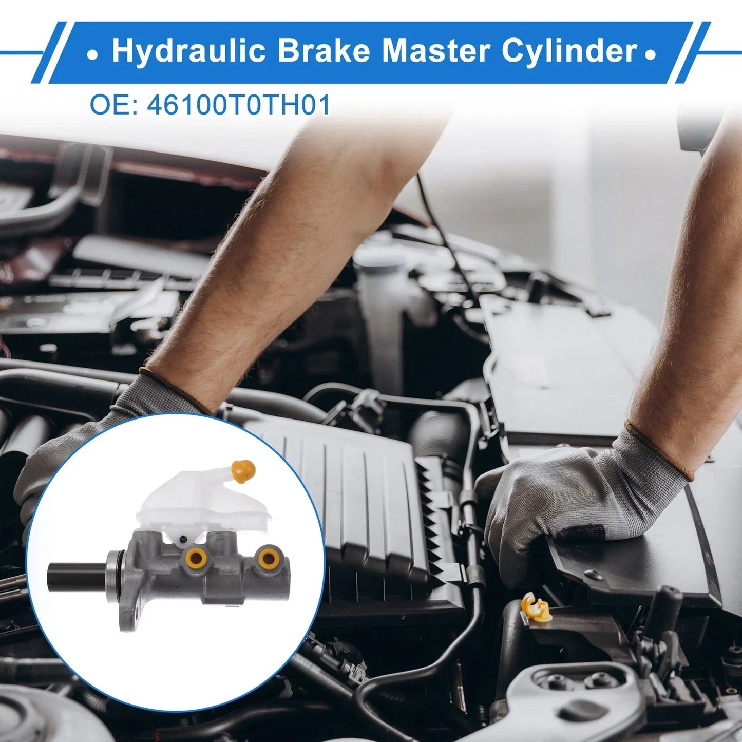 Brake Master Cylinder with Reservoir for Honda CR-V (2012-2013)
