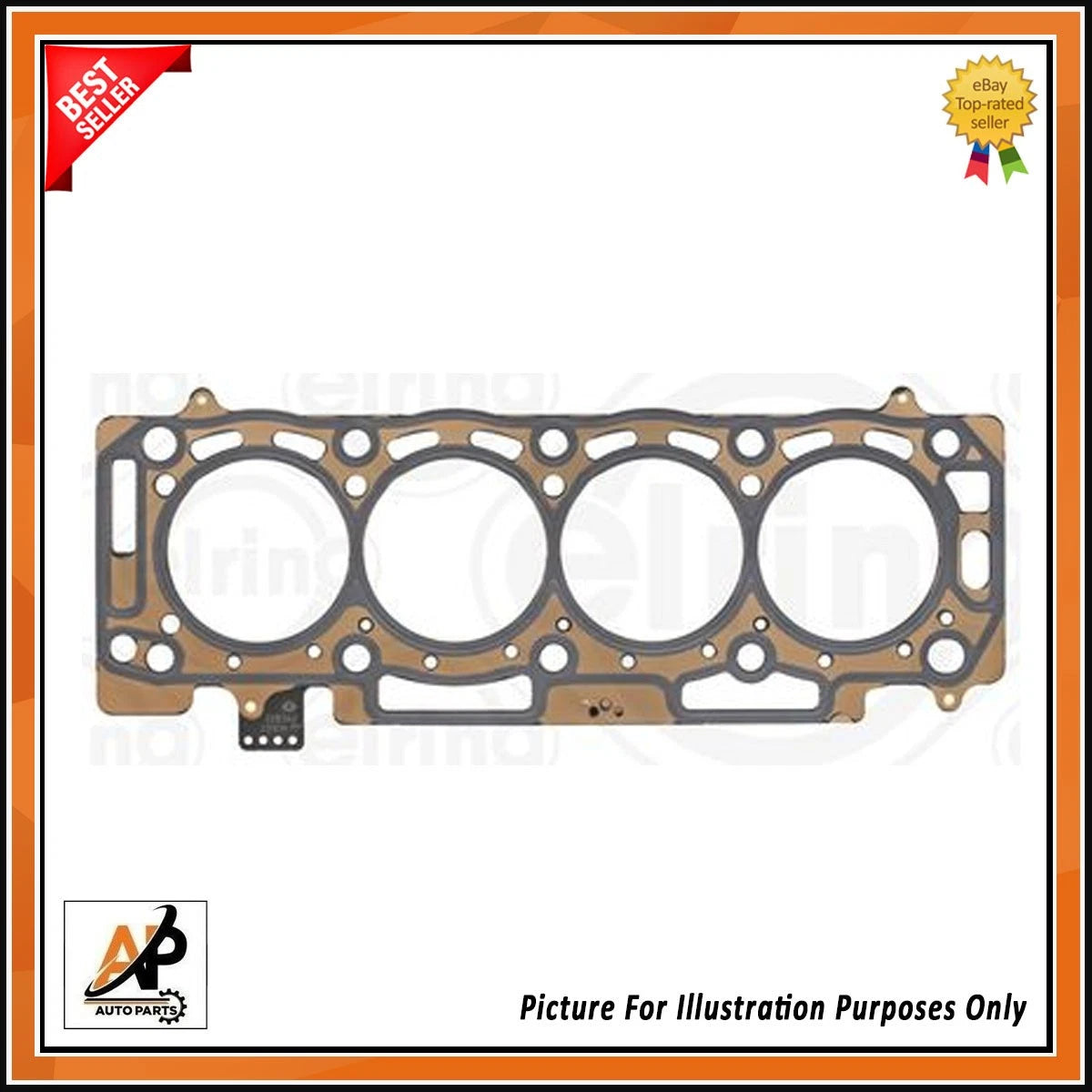 Elring Head Gasket Replacement for Peugeot and Citroen BlueHDi DW10 DW12 ()