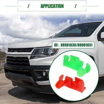 Tailgate Handle Rod Clips 2 x for Chevrolet Silverado (1999-2009)