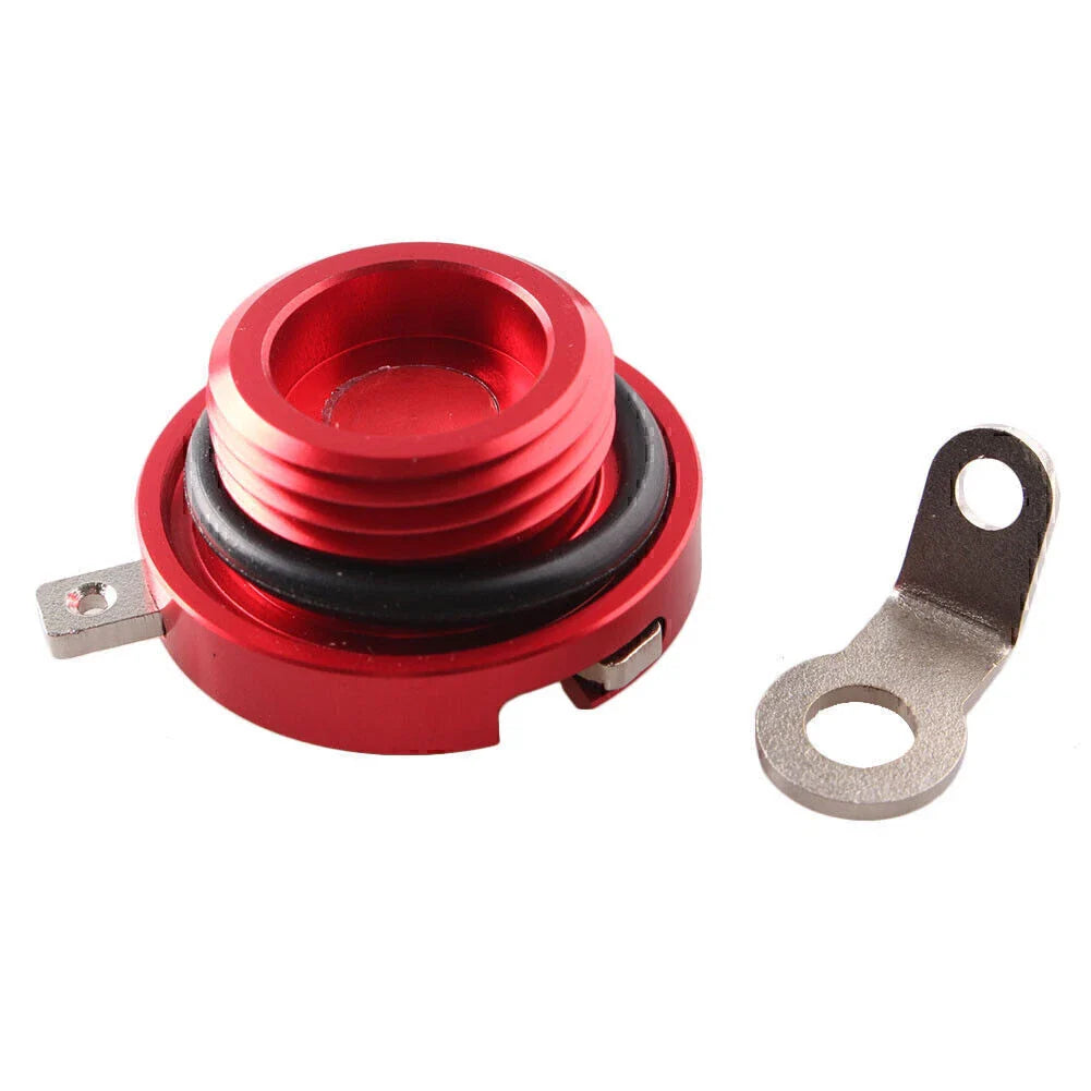Red Oil Filler Cap Set for BMW S1000RR (2009-2013)