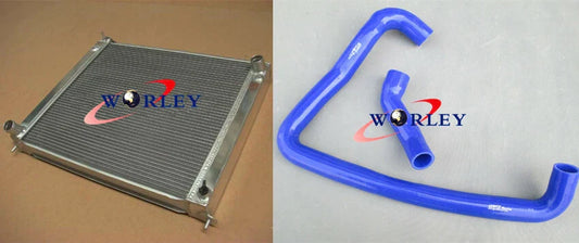 3 Row Aluminum Radiator & Hoses for Nissan Fairlady 300ZX Z32 (1989-1996)