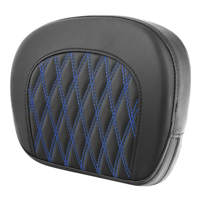 Sissy Bar Passenger Backrest Pad for Harley Touring Softail Dyna