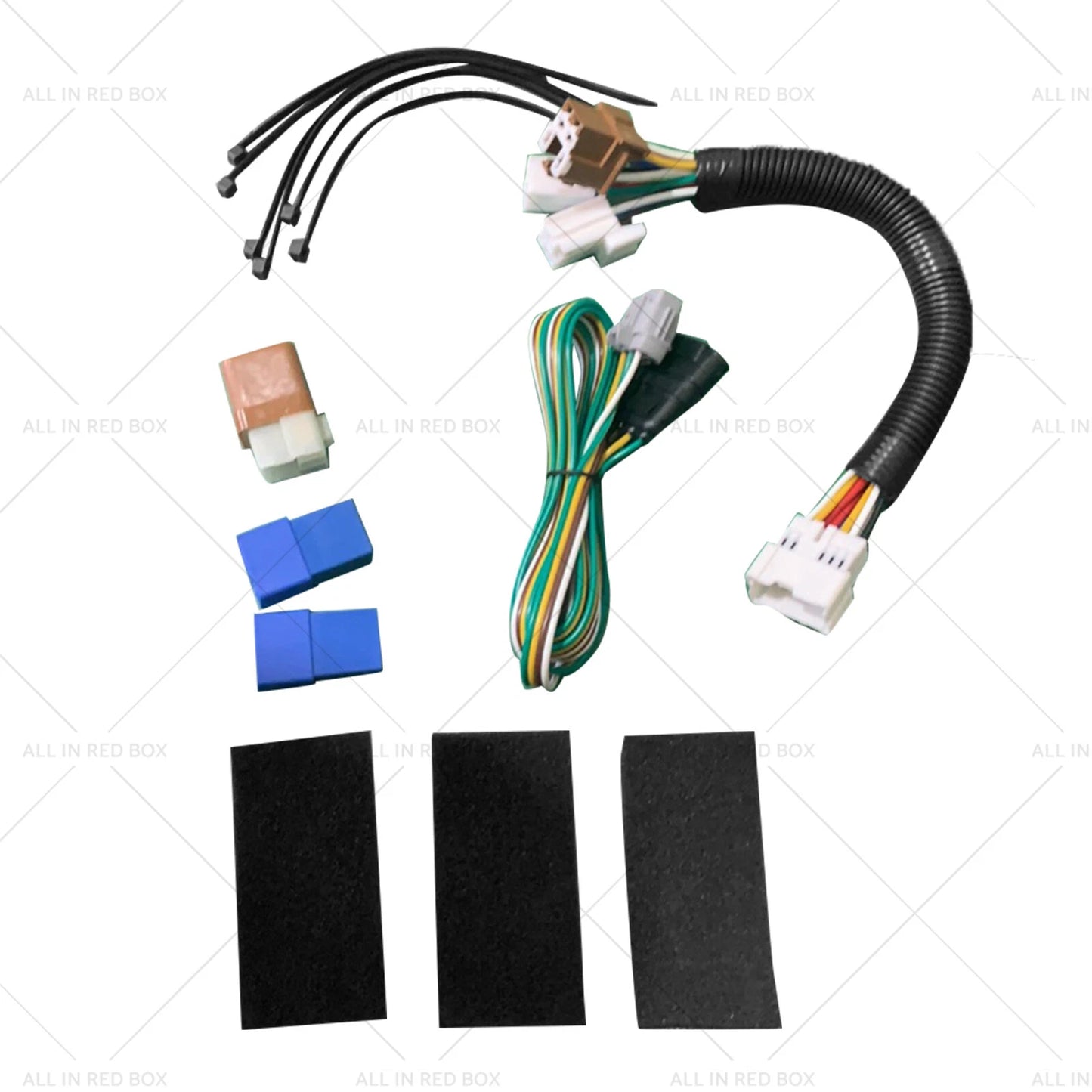 4 Way Flat Trailer Wiring Harness T-Connector for Suzuki Nissan
