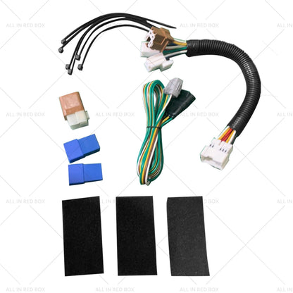 4 Way Flat Trailer Wiring Harness T-Connector for Suzuki Nissan