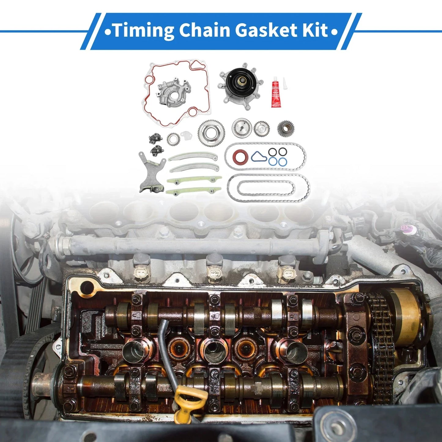Timing Chain Kit for Dodge Durango 3.7L 4.7L (2001-2009)