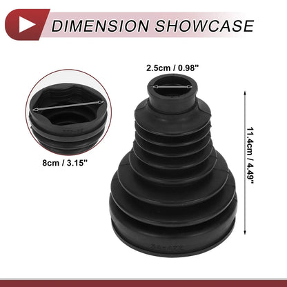 Inner CV Joint Boot Kit with Clamps for BMW X3 (2004 - 2010)
