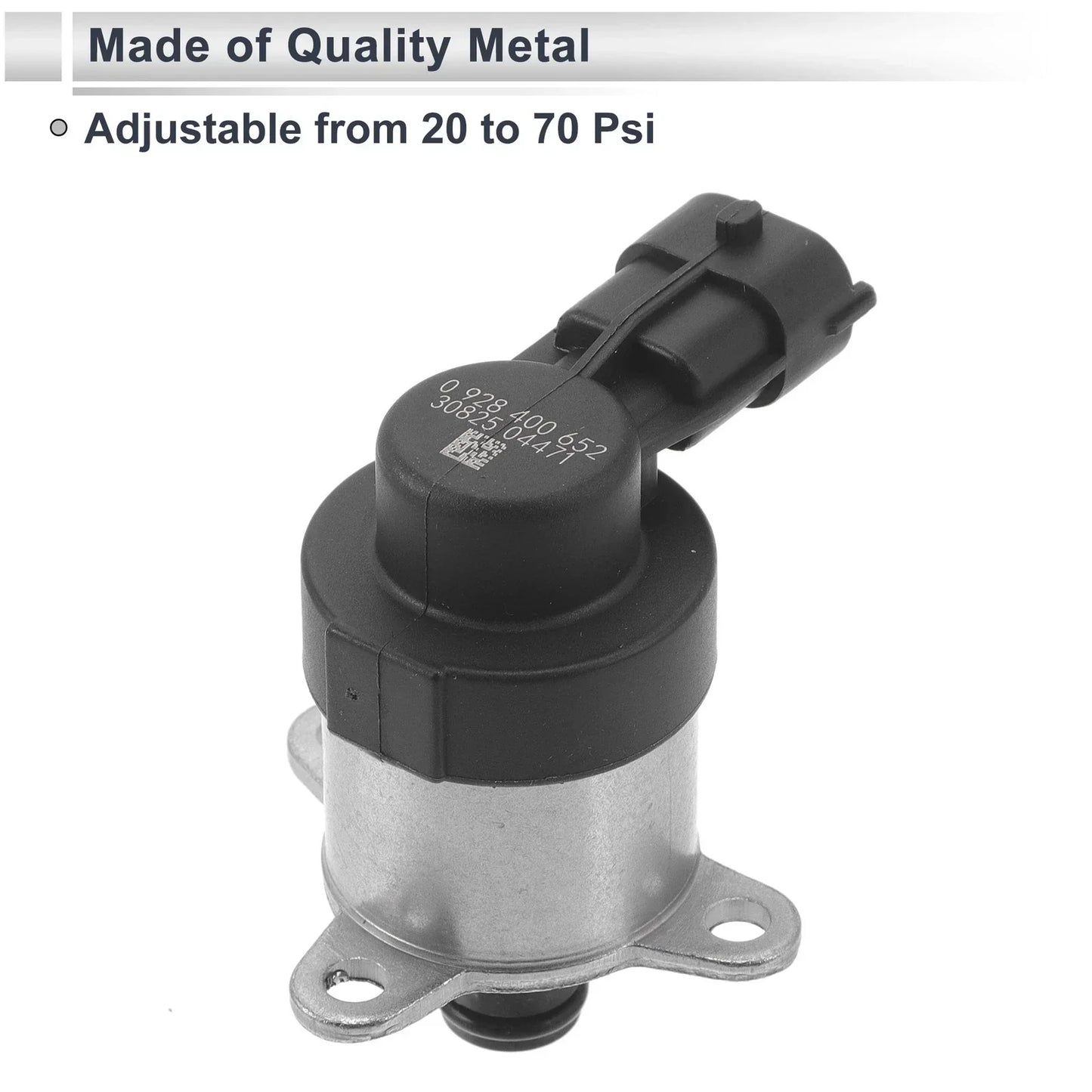 Fuel Pressure Regulator for Hyundai Accent 2005-2010 20-70 Psi Metal