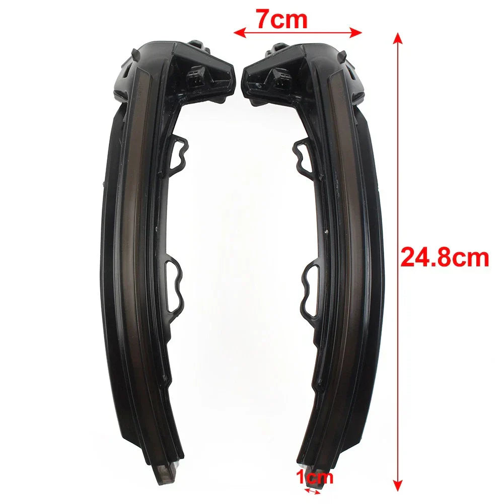 Dynamic LED Turn Signal Light for Audi A4 S4 A5 S5 Side Mirror Indicator 2x