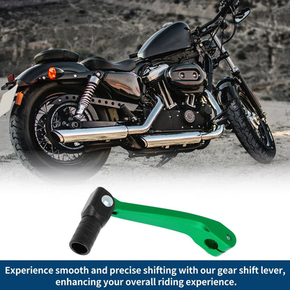 Folding Motorcycle Gear Shifter Lever for Honda CRF150F (2003-2017) Green Black
