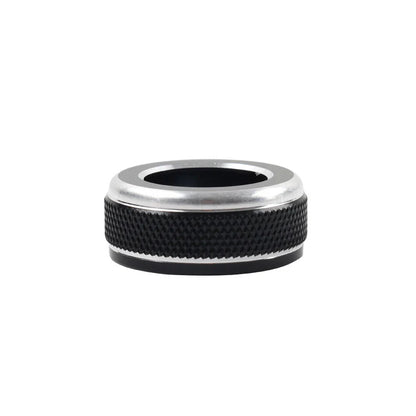 Black Console Volume Button Switch Ring for Lexus NX250 350h 450h (2022-2024)