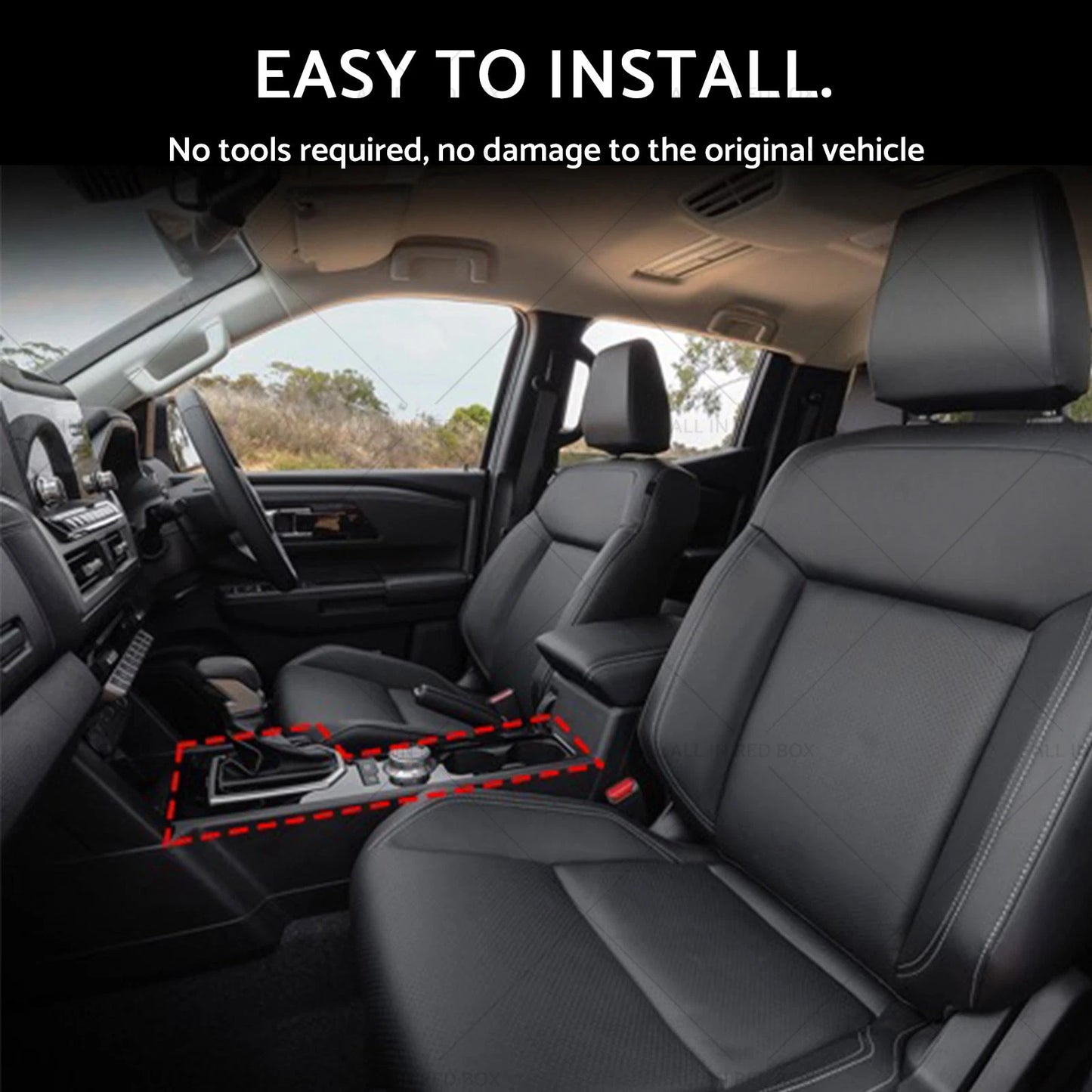 Gear Shift Panel Cover for Mitsubishi Triton MV GSR GLS (2024)