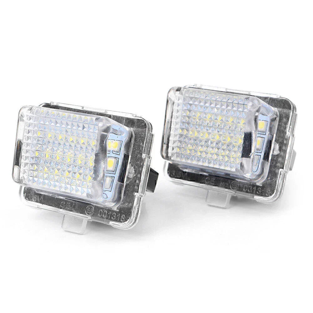 LED License Plate Light for Mercedes Benz W204 W221 W212 W216 W207 (2007-2015)