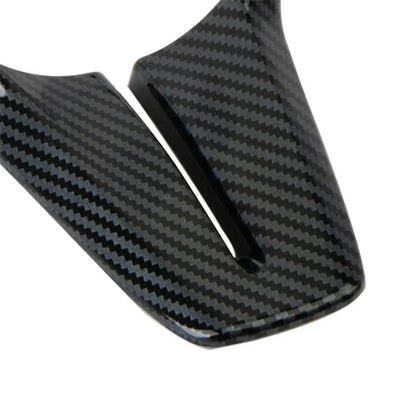 Carbon Fiber Steering Wheel Trim Cover for Infiniti Q50 Q60 QX50 (2018-2022)