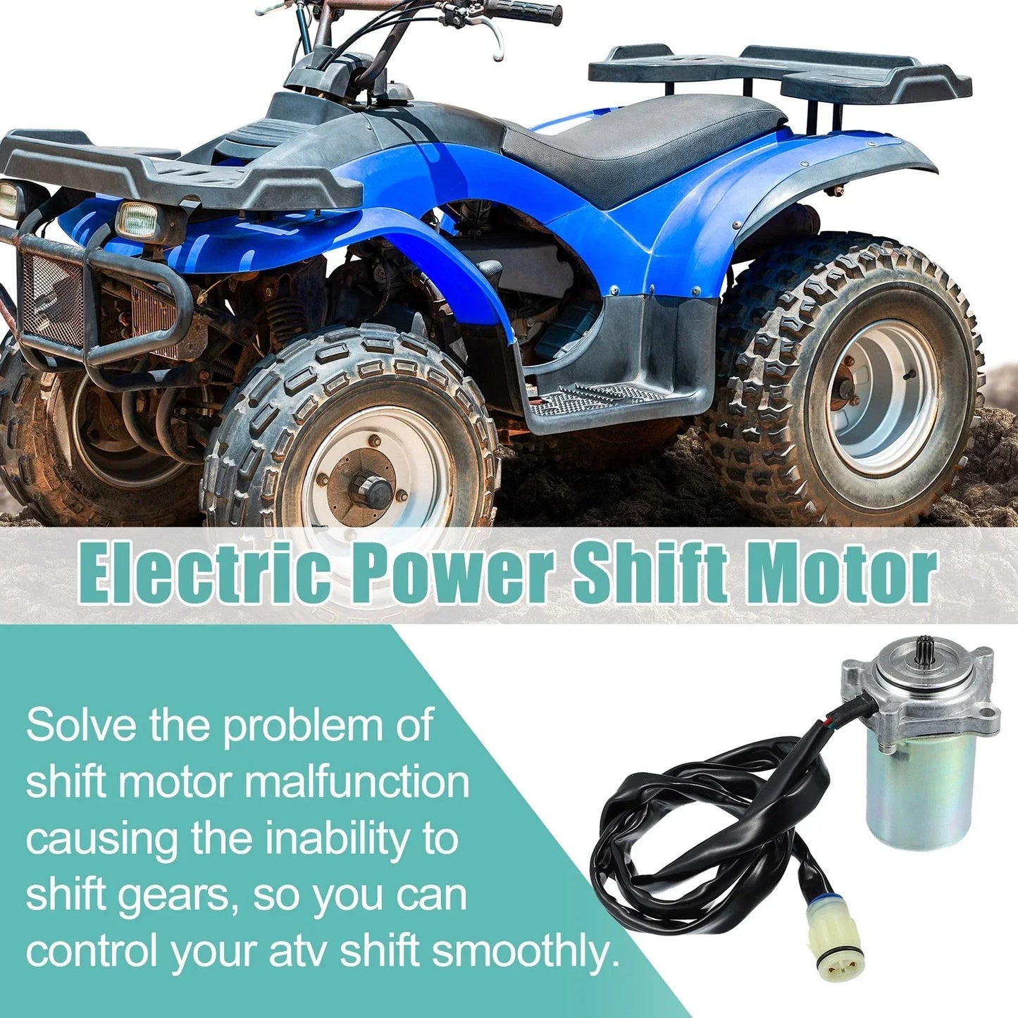 Power Shift Control Motor for Honda TRX350FE TRX350TE Rancher (2000-2006)