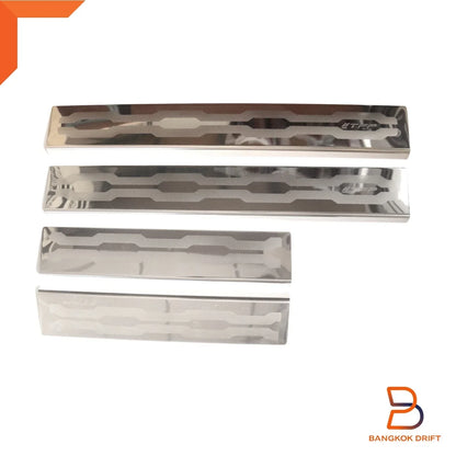 Stainless Door Sill Scuff Plate for Ford Ranger PX PY Next Gen (2012-2024)