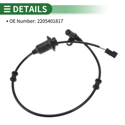 ABS Wheel Speed Sensor for Mercedes-Benz CL500 Right Rear (2003-2006)