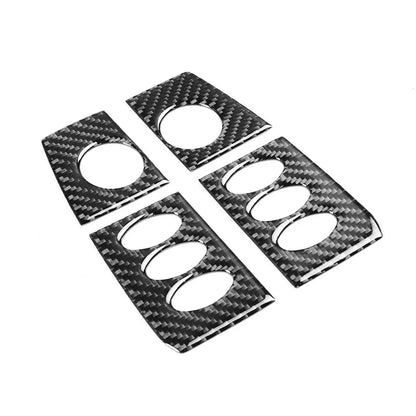 Radio Control Switch Panel Cover Trim for Porsche Boxster 1998-2004 (4 pcs)