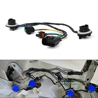 Headlight Wiring Harness Assembly for Chevrolet Silverado, GMC Sierra (2007-2013)