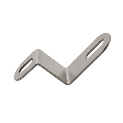 Z-Shaped Mounting Clamp for Universal Motor Exhaust Pipe