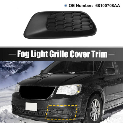 Front Right Fog Light Grille Cover for Dodge Grand Caravan (2011-2020)