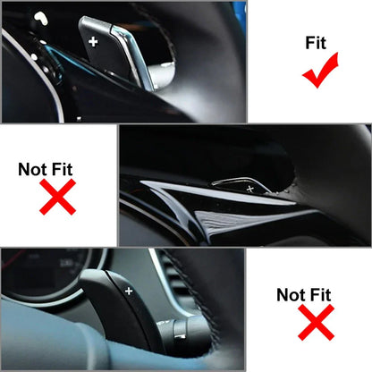 Steering Wheel Shift Paddle Extensions for Peugeot 508, 3008, 5008 (2008-2023)