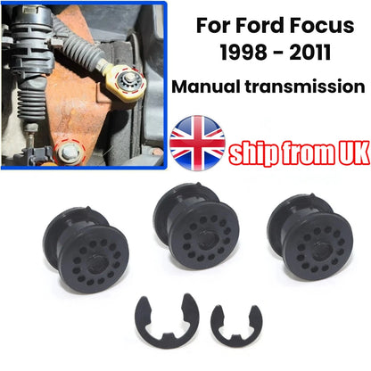 Gear Shift Selector Cable End Bushing Kit for Ford Focus (2005–2011)