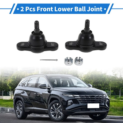 2 x Front Lower Ball Joints for Hyundai Tucson (2005-2009)