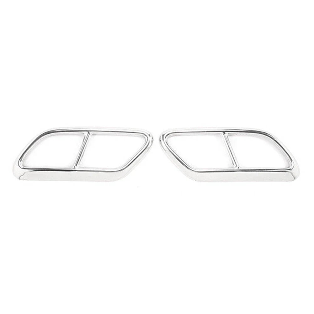Rear Exhaust Muffler Tail Pipe Cover Trim for Volvo V90 S90 (2016-2020)