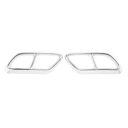 Rear Exhaust Muffler Tail Pipe Cover Trim for Volvo V90 S90 (2016-2020)