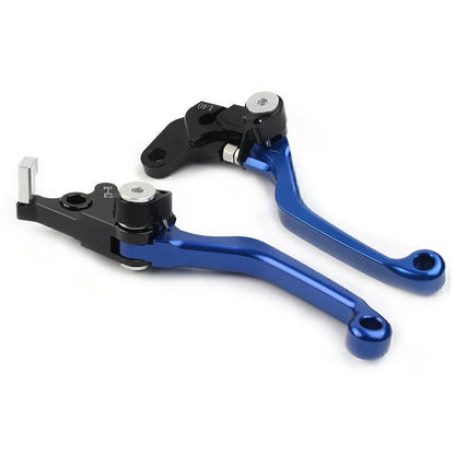 CNC Blue Pivot Clutch Brake Levers for Suzuki DRZ400S/SM/E (2000-2022)